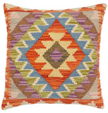 Tribal Sergio Turkish Hand-Woven Kilim Pillow