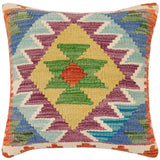 Southwestern Vanna Turkish Hand-Woven Kilim Pillow