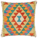 Bohemian Shirleen Turkish Hand-Woven Kilim Pillow