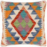 Tribal Karly Turkish Hand-Woven Kilim Pillow