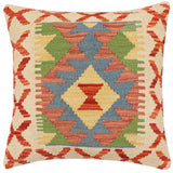 Tribal Asuncion Turkish Hand-Woven Kilim Pillow