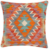 Southwestern Maryjane Turkish Hand-Woven Kilim Pillow