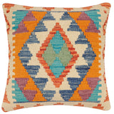 Bohemian Connelly Turkish Hand-Woven Kilim Pillow