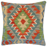 Southwestern Bloomfie Turkish Hand-Woven Kilim Pillow