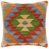 Southwestern Vickers Turkish Hand-Woven Kilim Pillow