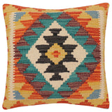 Tribal Schembri Turkish Hand-Woven Kilim Pillow