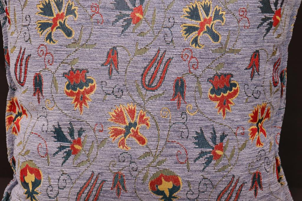 handmade Geometric Pillow Lavender Rust Handmade RECTANGLE throw pillow 2 x 2