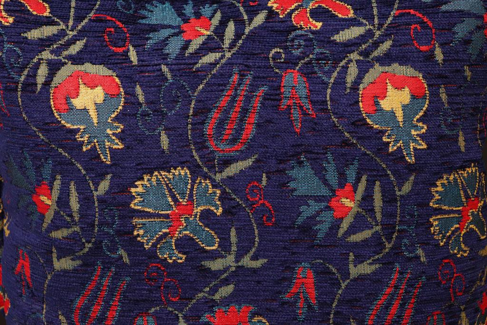 handmade Geometric Pillow Blue Red Handmade RECTANGLE throw pillow 2 x 2