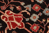 handmade Transitional Kafkaz Chobi Ziegler Black Blue Hand Knotted RECTANGLE 100% WOOL area rug 10 x 14