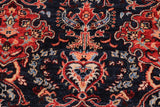 handmade Transitional Kafkaz Chobi Ziegler Blue Red Hand Knotted RECTANGLE 100% WOOL area rug 8 x 10