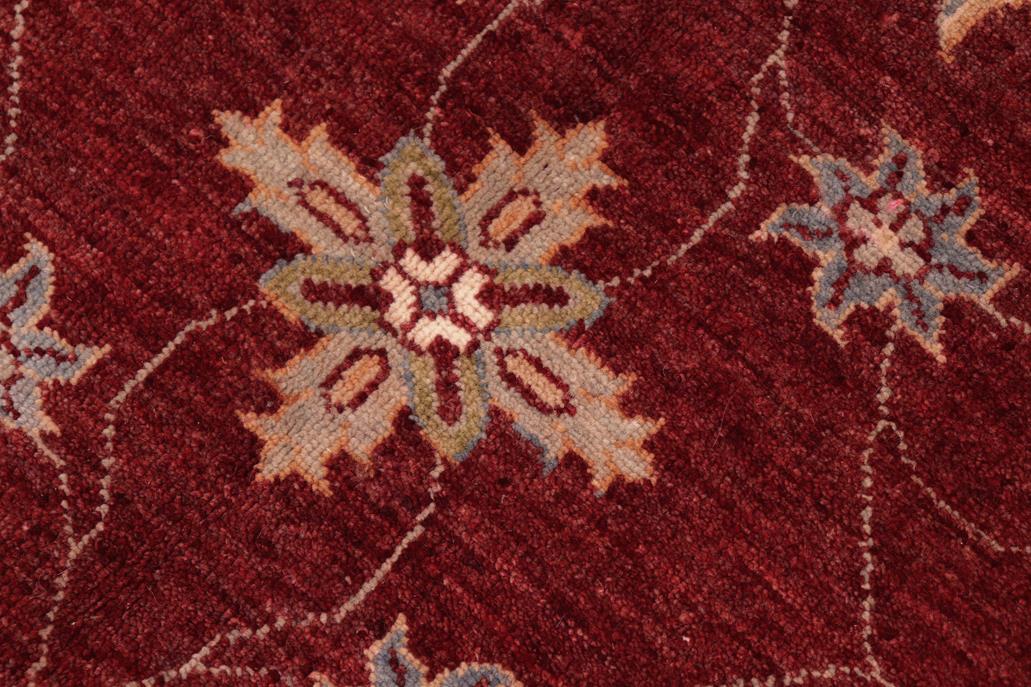 handmade Traditional Kafkaz Chobi Ziegler Red Beige Hand Knotted RECTANGLE 100% WOOL area rug 8 x 10