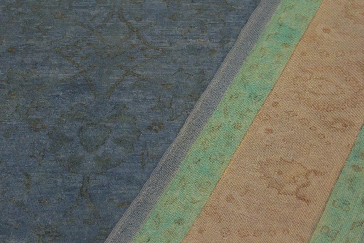 A10468, 710"x 9 9",Over Dyed                     ,8x10,Blue,GRAY,Hand-knotted                  ,Pakistan   ,100% Wool  ,Rectangle  ,652671192005