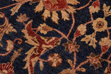 handmade Traditional Kafkaz Chobi Ziegler Drk. Blue Copper Hand Knotted RECTANGLE 100% WOOL area rug 10 x 11