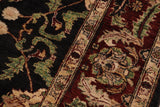 handmade Traditional Kafkaz Chobi Ziegler Black Red Hand Knotted RECTANGLE 100% WOOL area rug 9 x 11