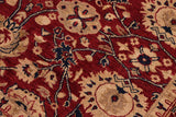 handmade Transitional Kafkaz Chobi Ziegler Red Blue Hand Knotted RECTANGLE 100% WOOL area rug 9 x 12