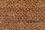 handmade Transitional Kafkaz Chobi Ziegler Brown Tan Hand Knotted RECTANGLE 100% WOOL area rug 8 x 12