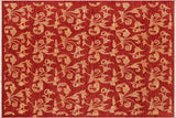 Classic Ziegler Maggie Rust Tan Hand-Knotted Wool Rug - 8'10'' x 11'10''