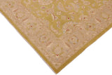 handmade Traditional Kafkaz Chobi Ziegler Lt. Green Taupe Hand Knotted RECTANGLE 100% WOOL area rug 9 x 12