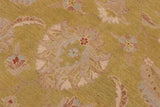 handmade Traditional Kafkaz Chobi Ziegler Lt. Green Taupe Hand Knotted RECTANGLE 100% WOOL area rug 9 x 12