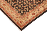 handmade Transitional Kafkaz Chobi Ziegler Brown Beige Hand Knotted RECTANGLE 100% WOOL area rug 9 x 12