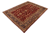 handmade Traditional Kafkaz Chobi Ziegler Red Blue Hand Knotted RECTANGLE 100% WOOL area rug 10 x 13