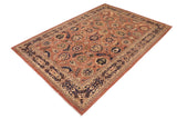 handmade Traditional Kafkaz Chobi Ziegler Orange Blue Hand Knotted RECTANGLE 100% WOOL area rug 10 x 14