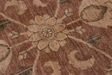 handmade Traditional Kafkaz Chobi Ziegler Lt. Brown Tan Hand Knotted RECTANGLE 100% WOOL area rug 10 x 13