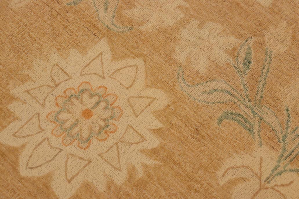 handmade Transitional Kafkaz Chobi Ziegler Brown Green Hand Knotted RECTANGLE 100% WOOL area rug 10 x 14