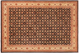 handmade Transitional Kafkaz Chobi Ziegler Brown Beige Hand Knotted RECTANGLE 100% WOOL area rug 10 x 14