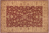 Oriental Ziegler Gretchen Brown Tan Hand-Knotted Wool Rug - 10'0'' x 13'8''