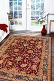 handmade Traditional Kafkaz Chobi Ziegler Red Blue Hand Knotted RECTANGLE 100% WOOL area rug 10 x 14