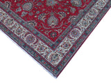 handmade Traditional Tabriz Red Beige Hand Knotted RECTANGLE 100% WOOL area rug 10x13