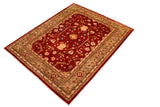 handmade Traditional Kafkaz Chobi Ziegler Red Green Hand Knotted RECTANGLE 100% WOOL area rug 8 x 10