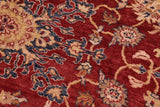 handmade Traditional Kafkaz Chobi Ziegler Red Blue Hand Knotted RECTANGLE 100% WOOL area rug 8 x 10