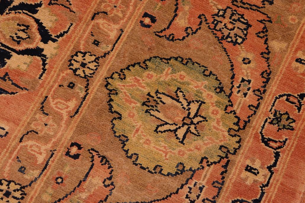 handmade Traditional Kafkaz Chobi Ziegler Rust Brown Hand Knotted RECTANGLE 100% WOOL area rug 8 x 10