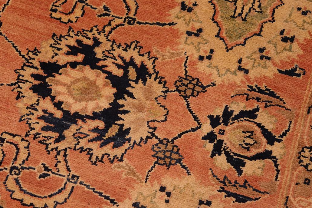 handmade Traditional Kafkaz Chobi Ziegler Rust Brown Hand Knotted RECTANGLE 100% WOOL area rug 8 x 10