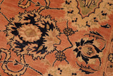 handmade Traditional Kafkaz Chobi Ziegler Rust Brown Hand Knotted RECTANGLE 100% WOOL area rug 8 x 10
