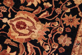 handmade Traditional Kafkaz Chobi Ziegler Blue Brown Hand Knotted RECTANGLE 100% WOOL area rug 8 x 10
