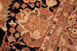 handmade Traditional Kafkaz Chobi Ziegler Blue Brown Hand Knotted RECTANGLE 100% WOOL area rug 8 x 10