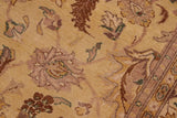 handmade Traditional Kafkaz Chobi Ziegler Tan Beige Hand Knotted RECTANGLE 100% WOOL area rug 8 x 10