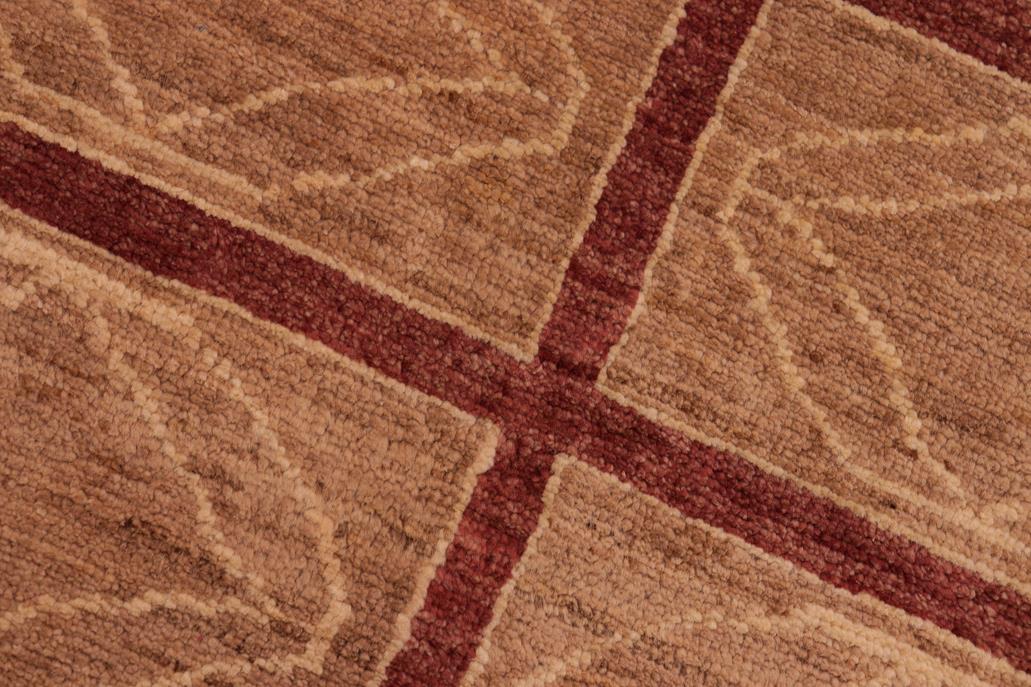 handmade Transitional Gabbeh Tan Nude Hand Knotted RECTANGLE 100% WOOL area rug 8 x 9