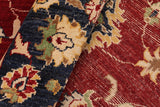 handmade Traditional Kafkaz Chobi Ziegler Red Blue Hand Knotted RECTANGLE 100% WOOL area rug 8 x 10