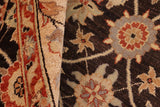 handmade Transitional Kafkaz Chobi Ziegler Brown Beige Hand Knotted RECTANGLE 100% WOOL area rug 8 x 10