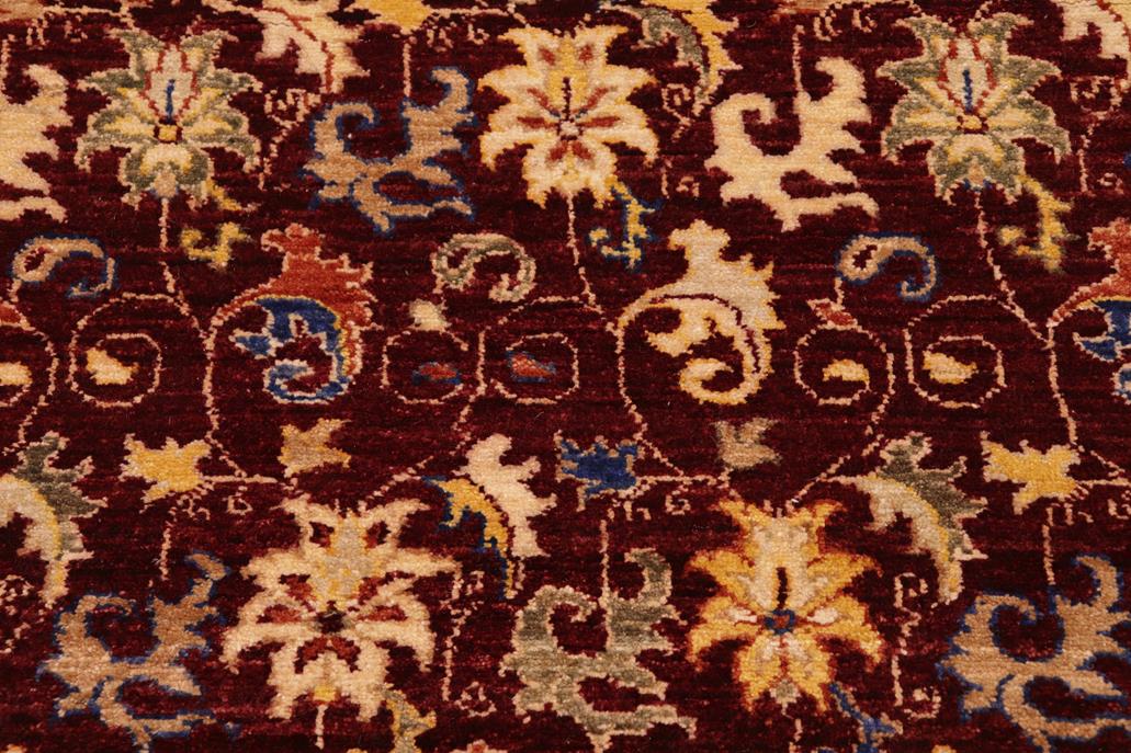 handmade Transitional Kafkaz Chobi Ziegler Red Beige Hand Knotted RECTANGLE 100% WOOL area rug 8 x 10