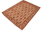 handmade Transitional Kafkaz Chobi Ziegler Beige Taupe Hand Knotted RECTANGLE 100% WOOL area rug 8 x 10