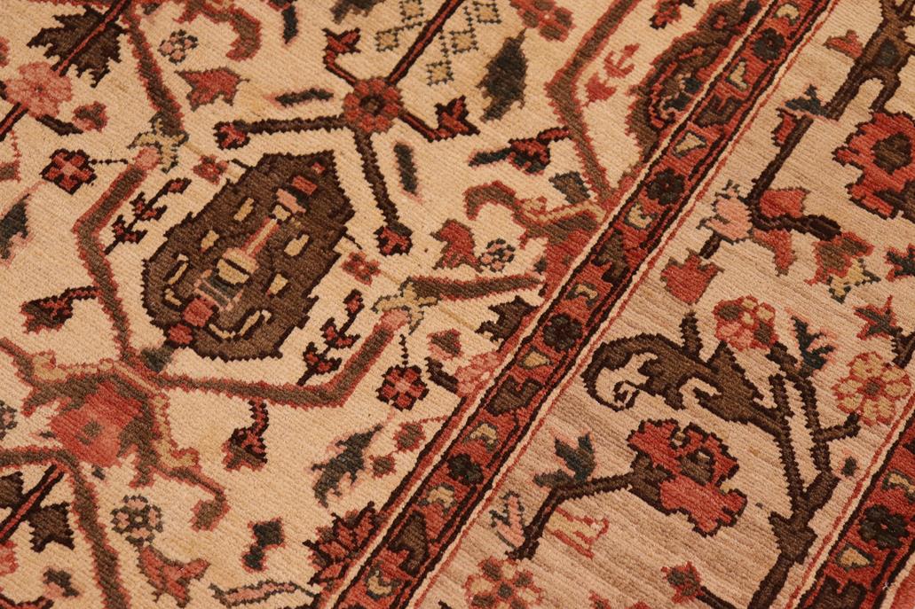 handmade Transitional Kafkaz Chobi Ziegler Beige Taupe Hand Knotted RECTANGLE 100% WOOL area rug 8 x 10