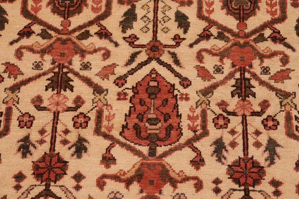 handmade Transitional Kafkaz Chobi Ziegler Beige Taupe Hand Knotted RECTANGLE 100% WOOL area rug 8 x 10
