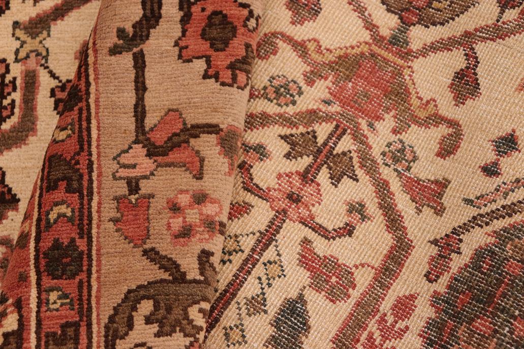 handmade Transitional Kafkaz Chobi Ziegler Beige Taupe Hand Knotted RECTANGLE 100% WOOL area rug 8 x 10