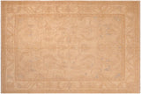 handmade Traditional Kafkaz Chobi Ziegler Beige Lt. Brown Hand Knotted RECTANGLE 100% WOOL area rug 8 x 10
