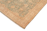 handmade Traditional Kafkaz Chobi Ziegler Green Tan Hand Knotted RECTANGLE 100% WOOL area rug 8 x 10